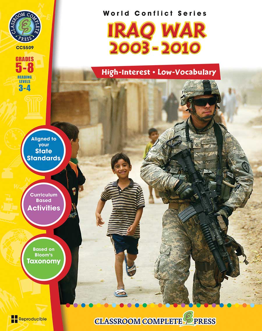 Iraq War (2003-2010) Gr. 5-8 - print book