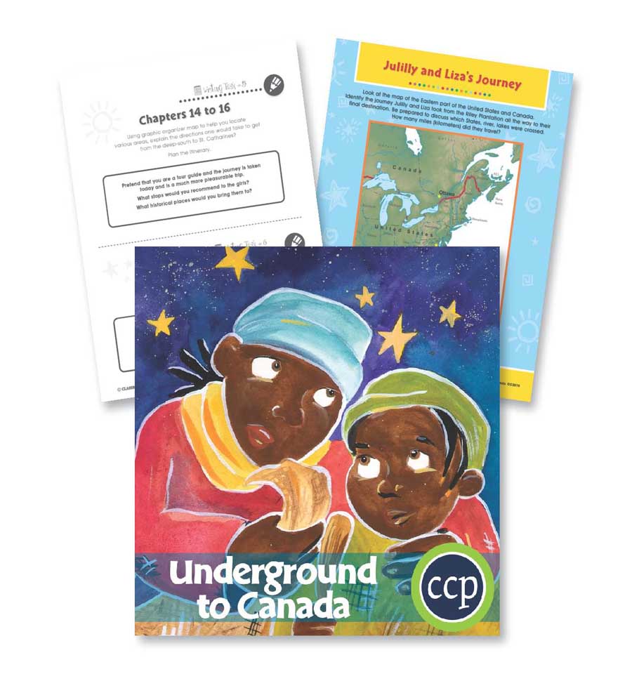 Underground to Canada: Mapping a Journey Gr. 5-6 - WORKSHEETS - eBook