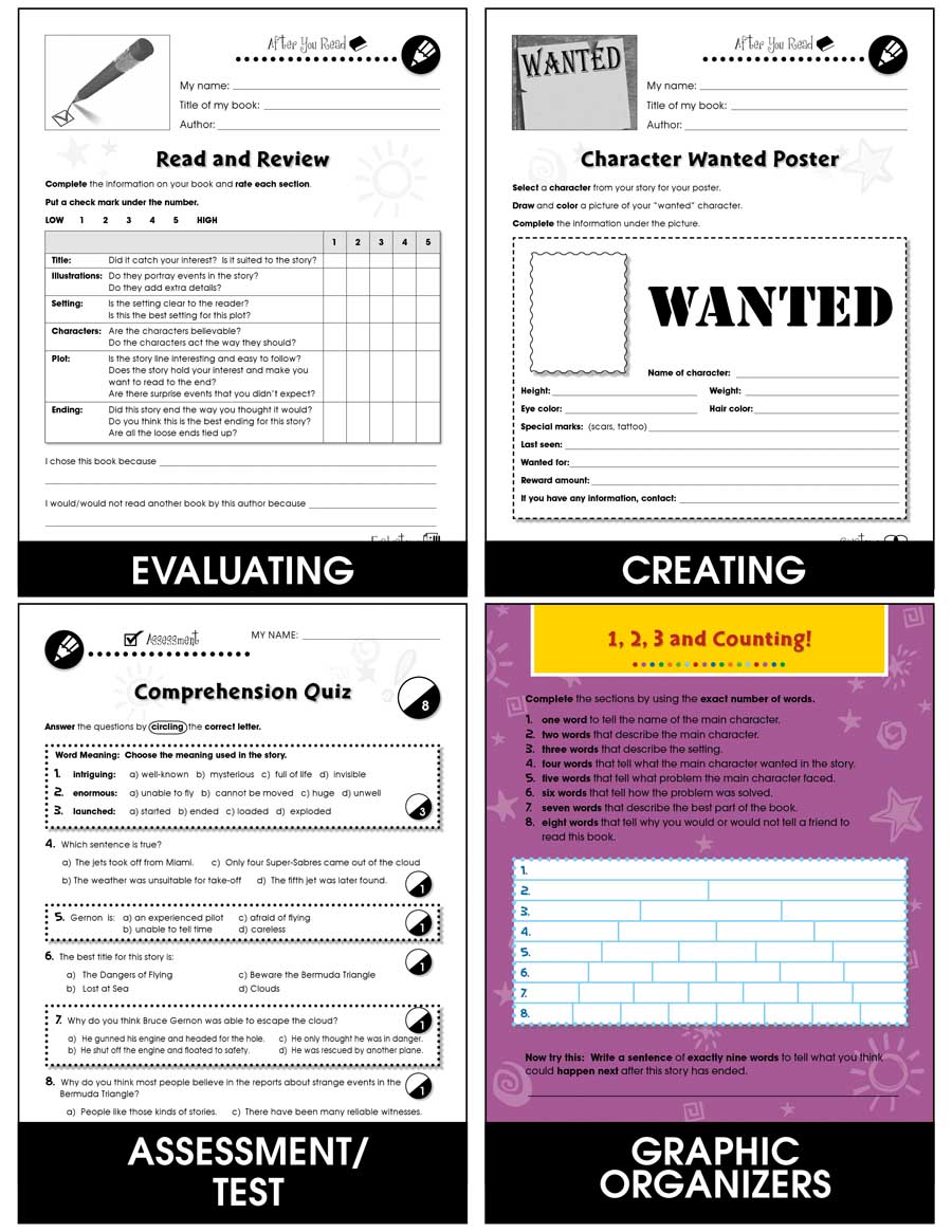 Reading Response Forms Gr. 5-6 - print book