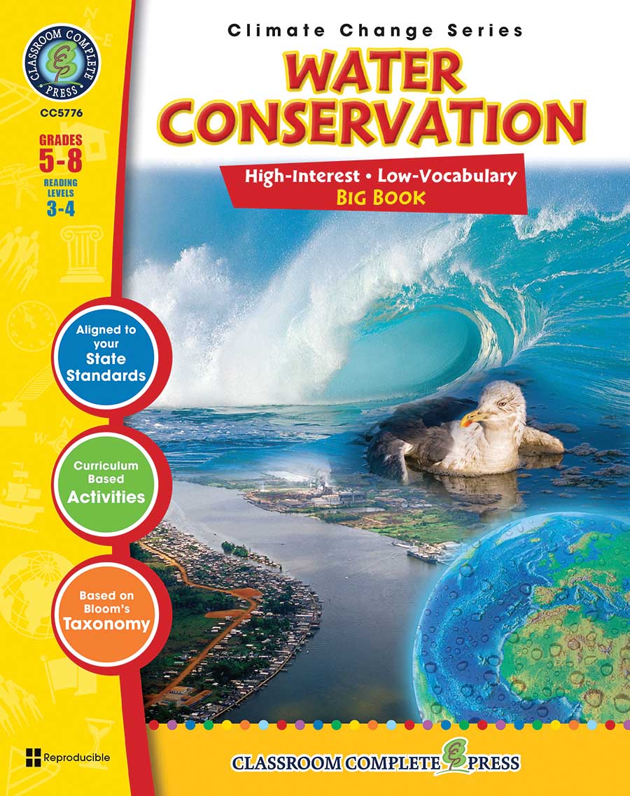 Water Conservation Big Book Gr. 5-8 - print book