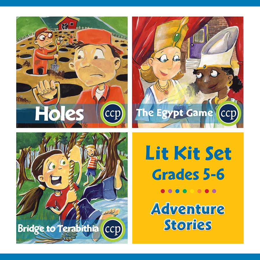 Adventure Stories Lit Kit Set - Gr. 5-6 - eBook