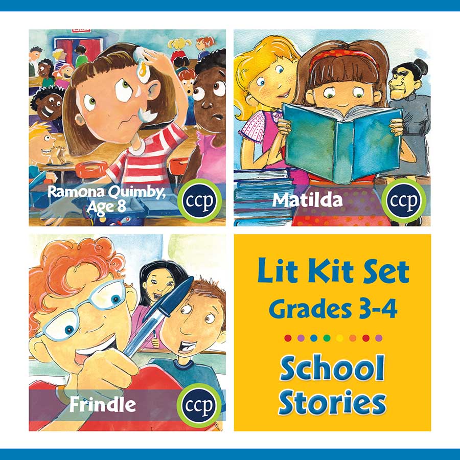 School Stories Lit Kit Set - Gr. 3-4 - eBook