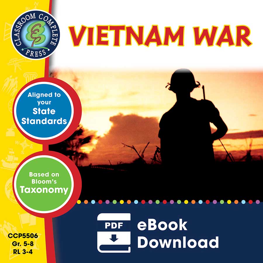 Vietnam War Gr. 5-8 - eBook