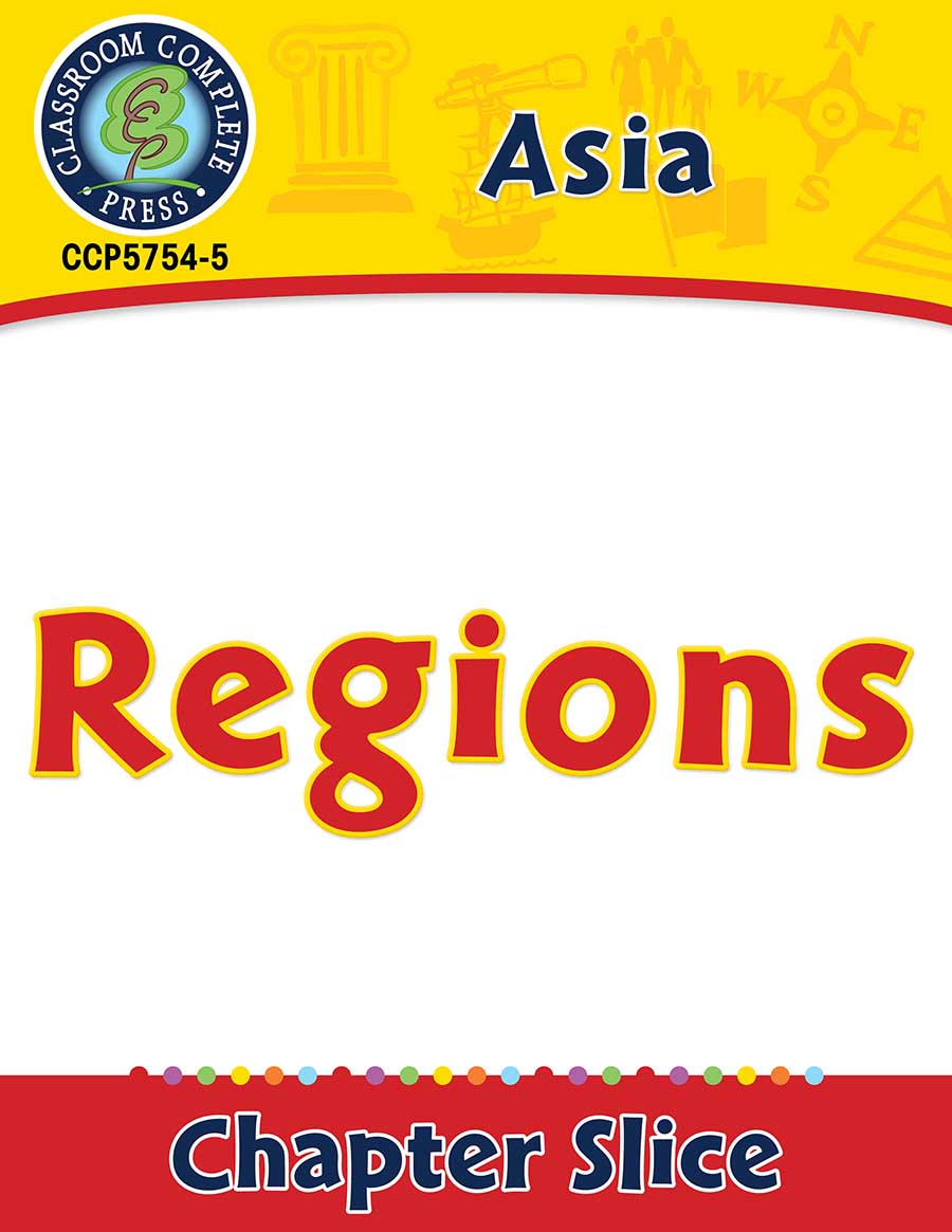 Asia: Regions Gr. 5-8 - Chapter Slice eBook